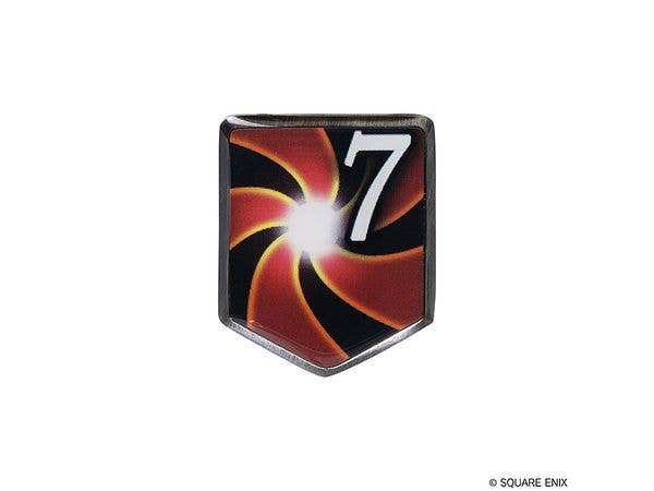 Final Fantasy XIV Status Effect Pin Badge: Increased Damage Taken