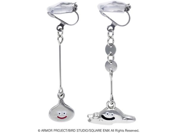 Dragon Quest Smile Slime: Cosmetics & Beauty Earrings Metal Slime & Liquid metal slime