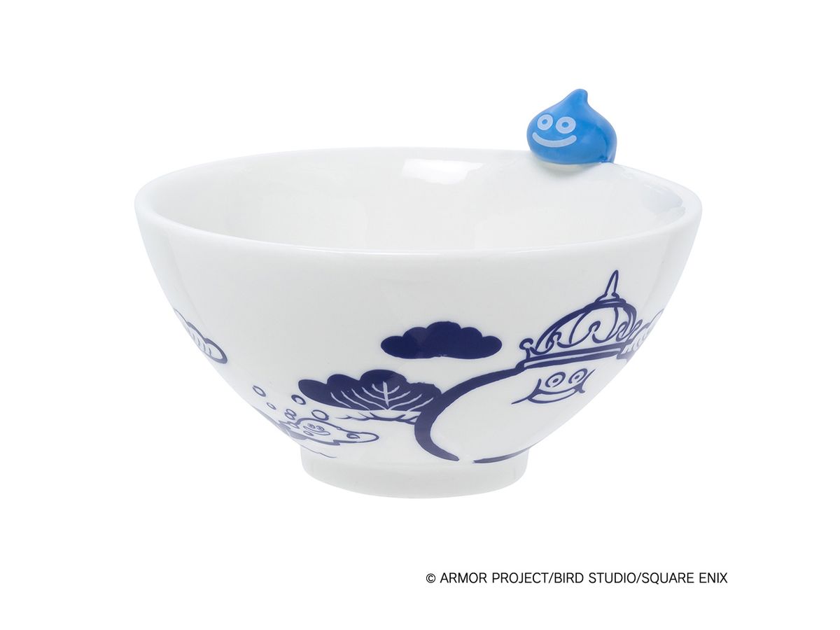 Dragon Quest Smile Slime: Japanese Series Rice Bowl Blue