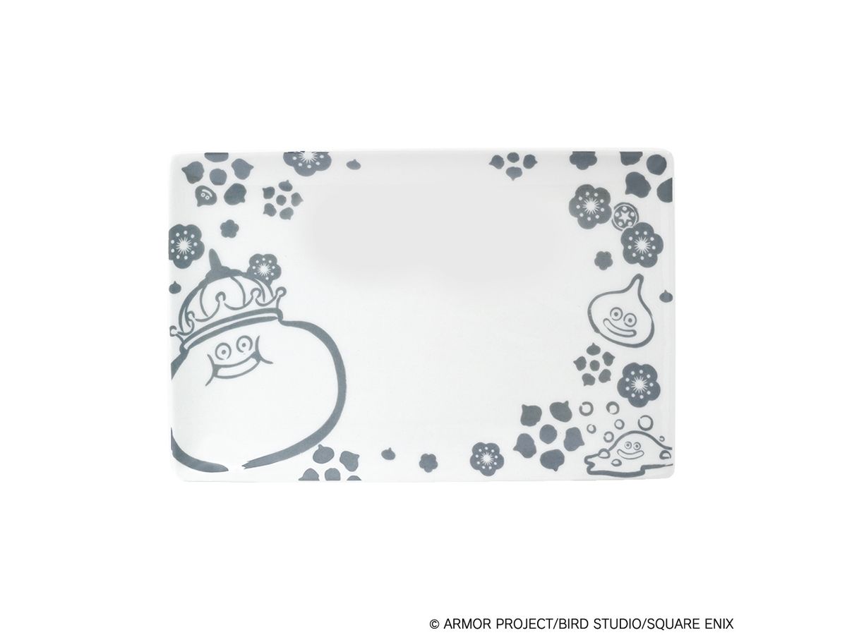 Dragon Quest Smile Slime: Japanese Series Long Plate Gray