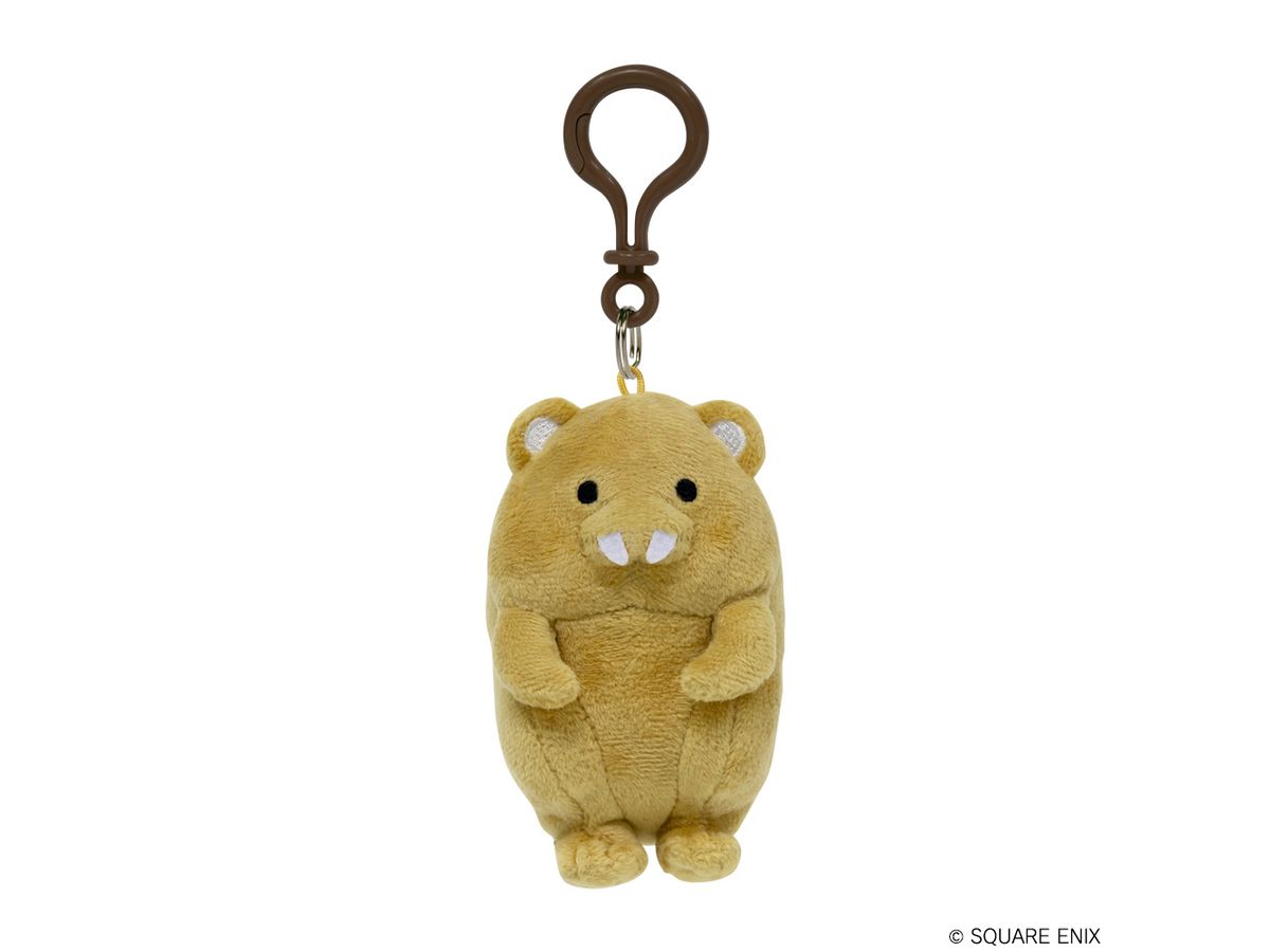 FINAL FANTASY XIV Plushie Keychain - Giant Beaver