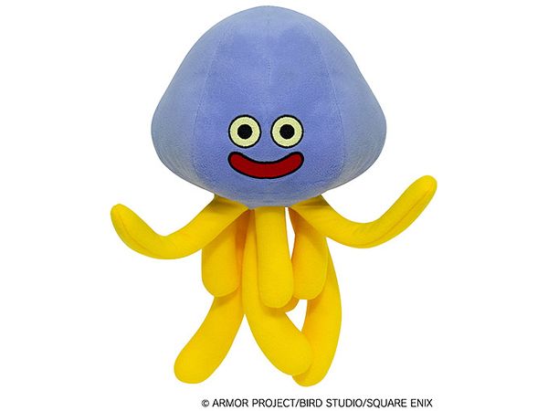 Dragon Quest Smile Slime: Bendable Stuffed M Hoimi Slime