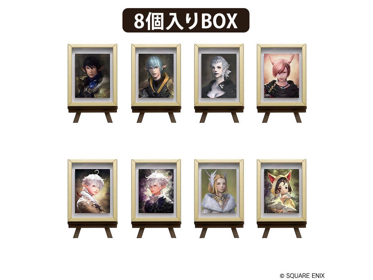 Final Fantasy XIV Frame Magnet Portrait Vol.1 1Box 8Pcs (Reissue)