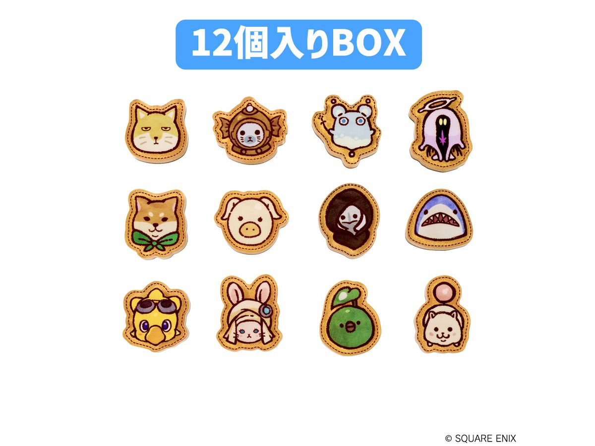 Final Fantasy XIV: Doodle Minions Acrylic Magnet Vol.2: 1Box (12pcs)