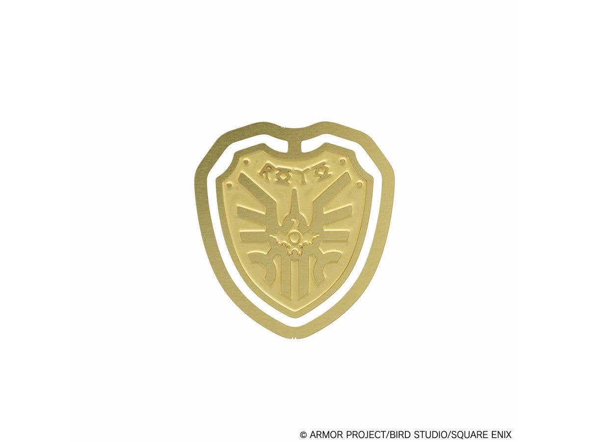 Dragon Quest Stationery Etching Clips Roto's Shield
