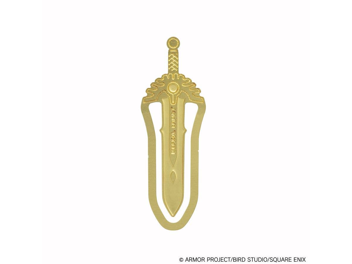 Dragon Quest Stationery Etching Clips Sword Of Roto