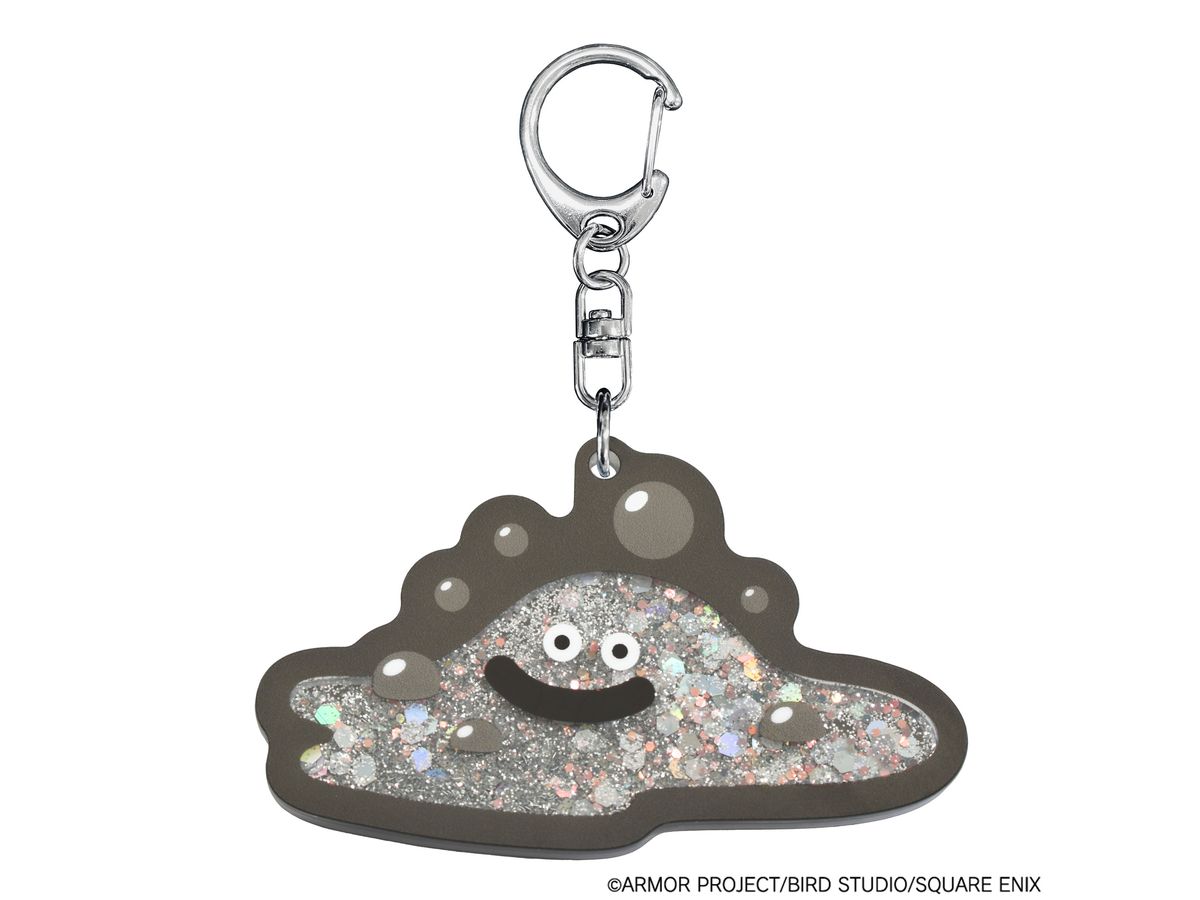 Dragon Quest: Smile Slime Sparkly With Glitter! Keychain Hagure Metal