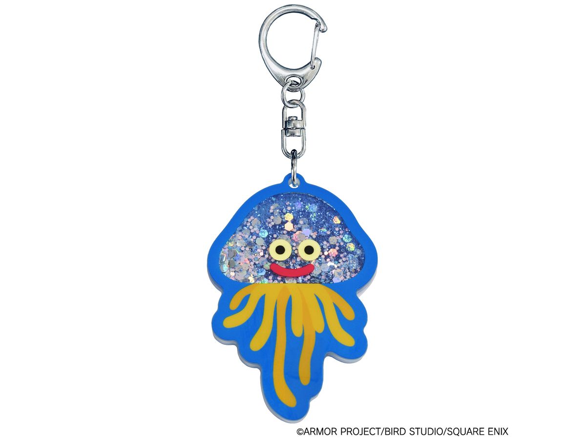 Dragon Quest: Smile Slime Sparkly With Glitter! Keychain Hoimi Slime