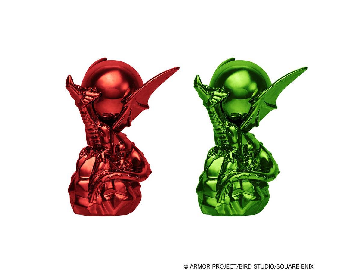 Dragon Quest Metallic Items Gallery Red Orb & Green Orb