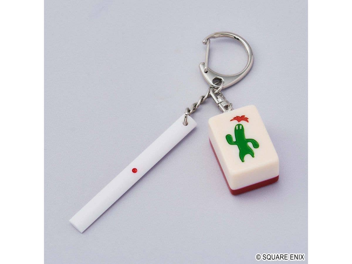 Final Fantasy XIV: Doma-Style Mahjong Tile Keychain E-Sou