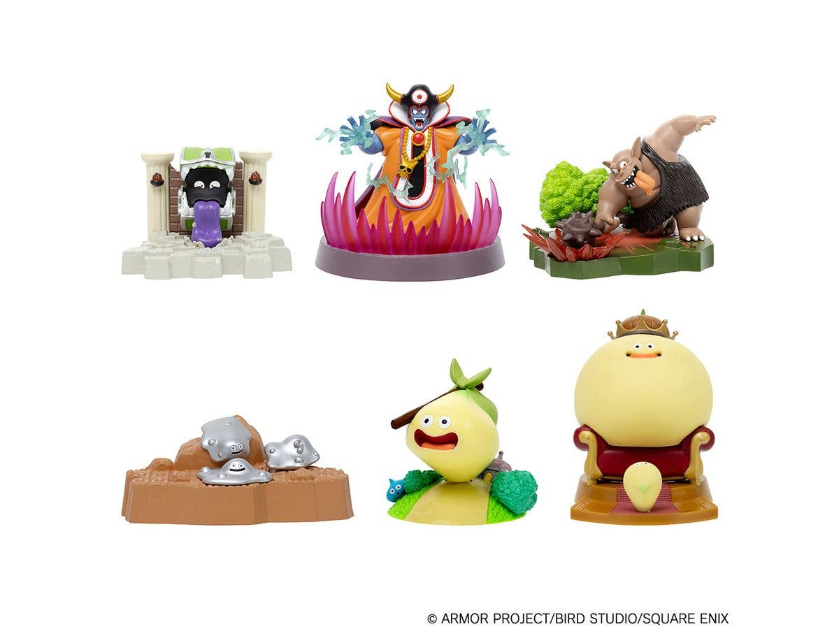 Dragon Quest 3D Monster Encyclopedia Figure Daimaou Zoma Appearance Edition!: 1Box (6pcs)
