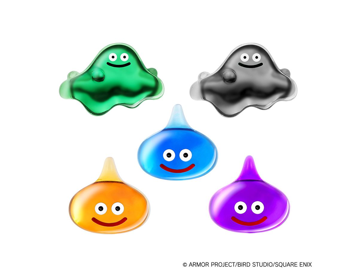 Smile Slime Acrylic Clear Magnet Stray Metal Has Appeared! (Set of 5)
