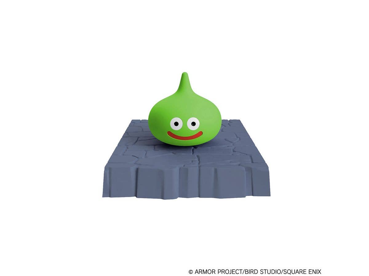Dragon Quest Plastic Model Kit Series Lime Slime With Dungeon Base