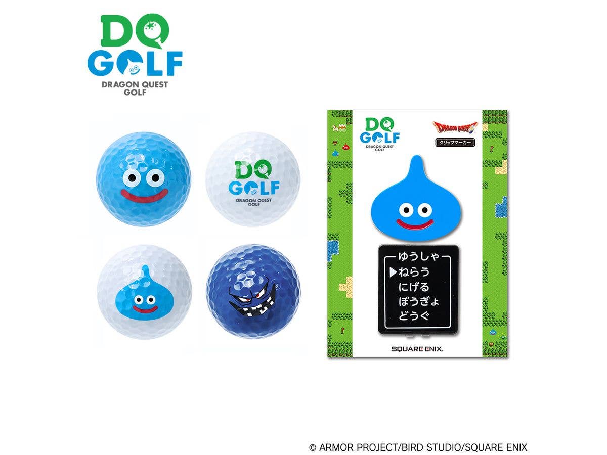 Dragon Quest Golf Golf Ball & Clip Marker Set