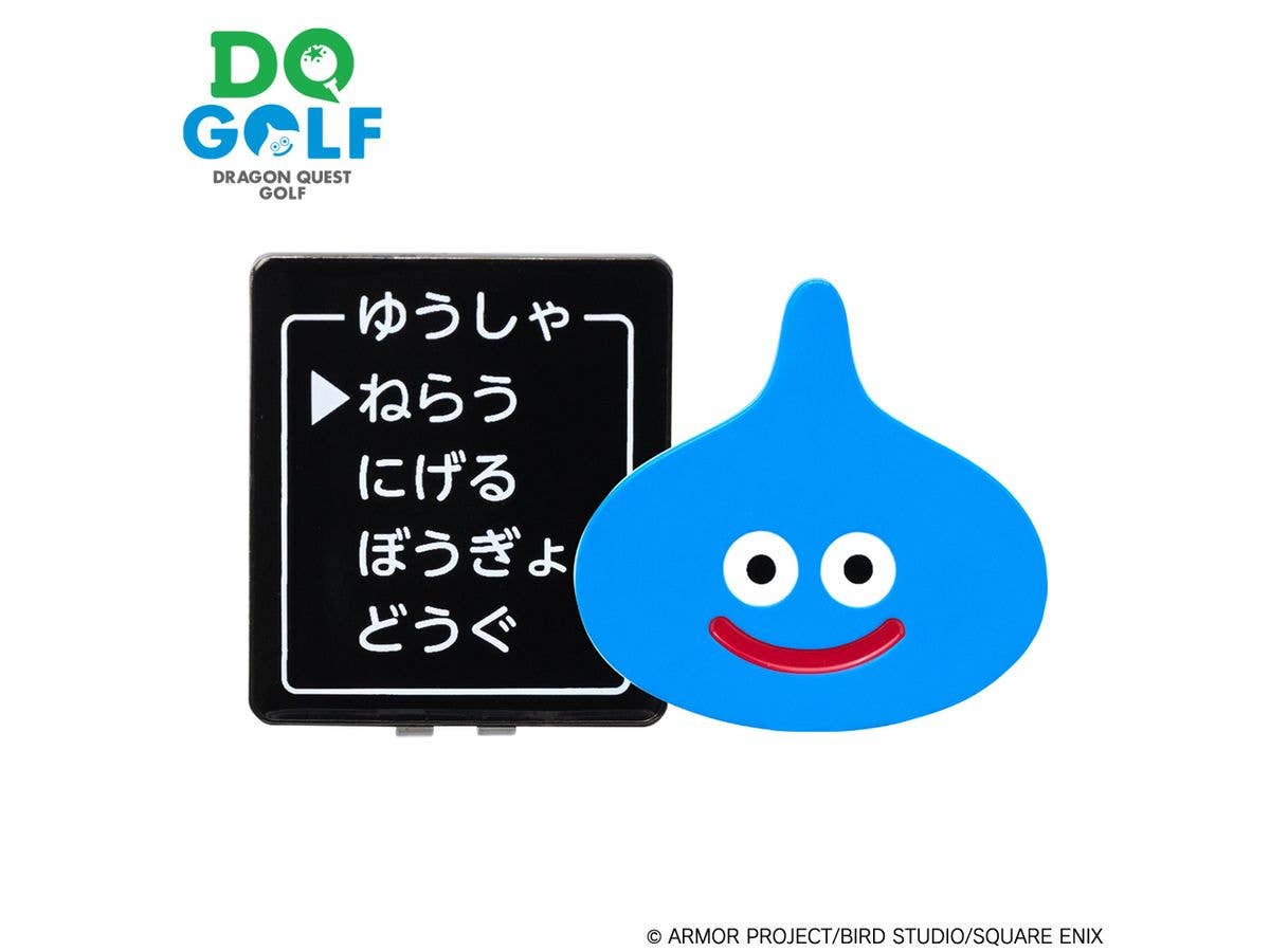 Dragon Quest Golf Clip Marker Slime