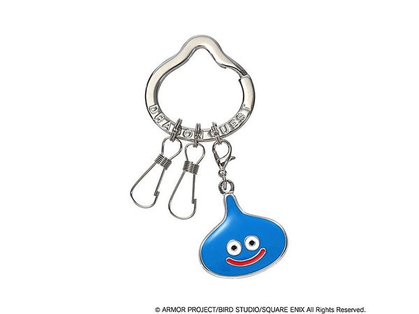 Smile Slime Metal Keyring Slime