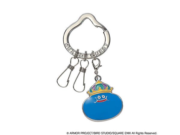 Smile Slime Metal Key Ring King Slime