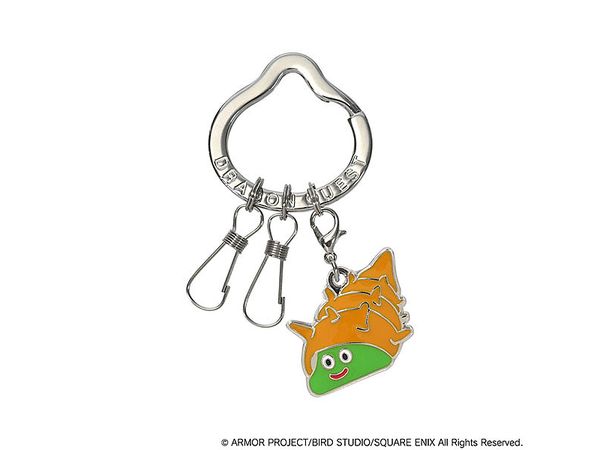 Smile Slime Metal Keyring Shell Slime