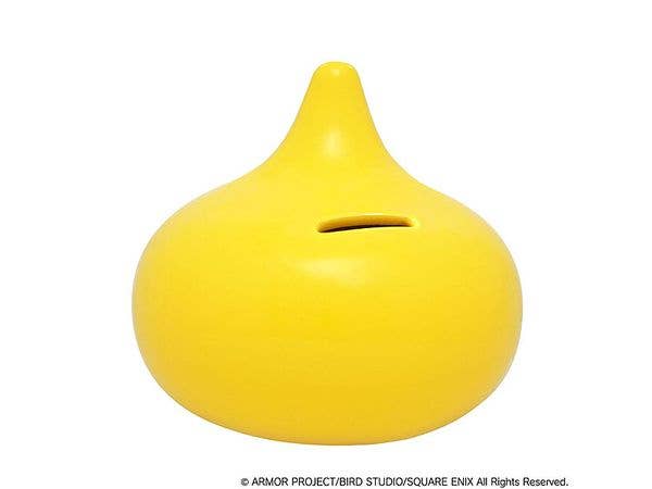 Dragon Quest: Ceramic Piggy Bank - Lemon Slime