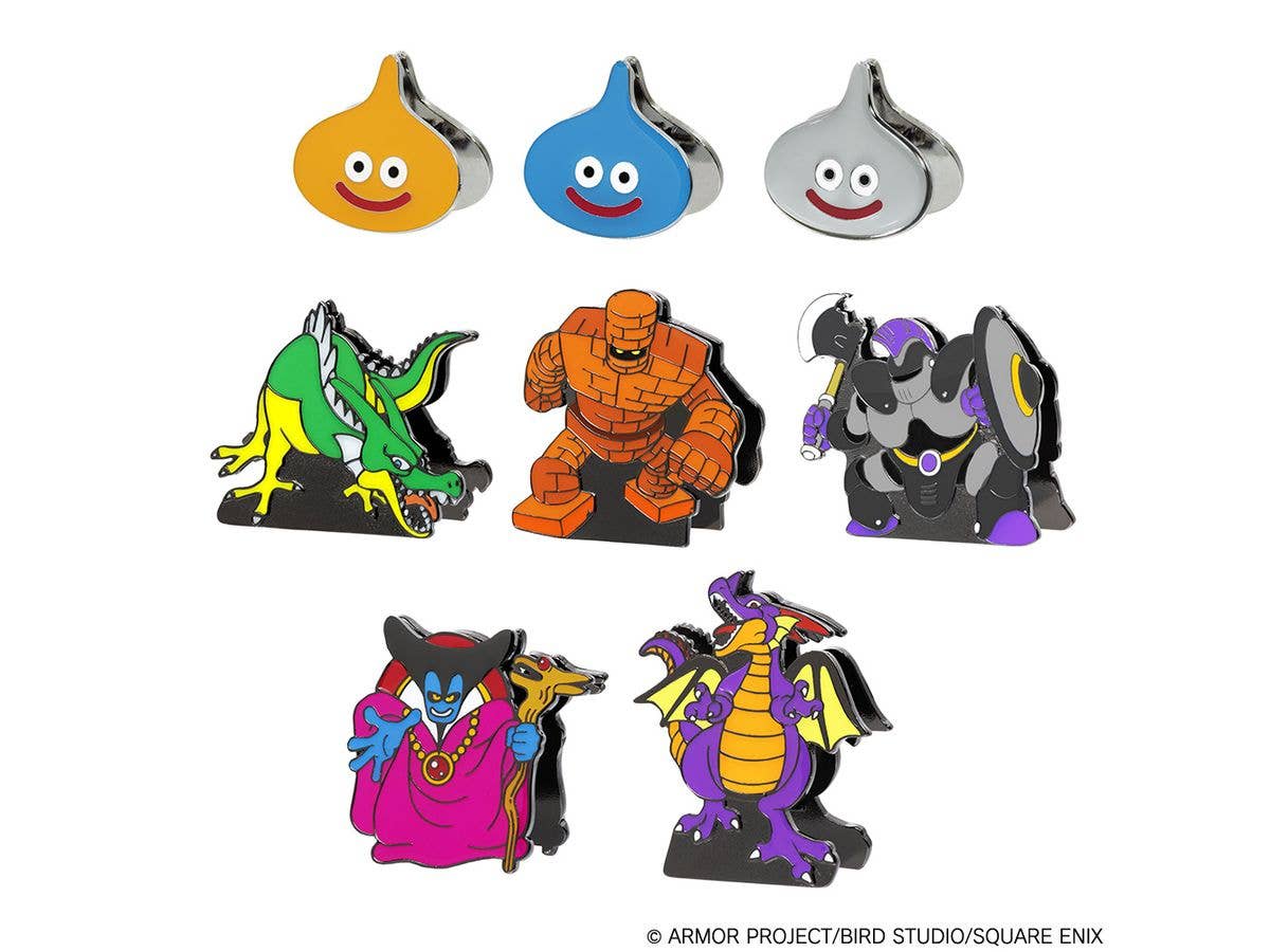 Dragon Quest: Monster Standing Clips, Legend Of Roto 1Box 8Pcs