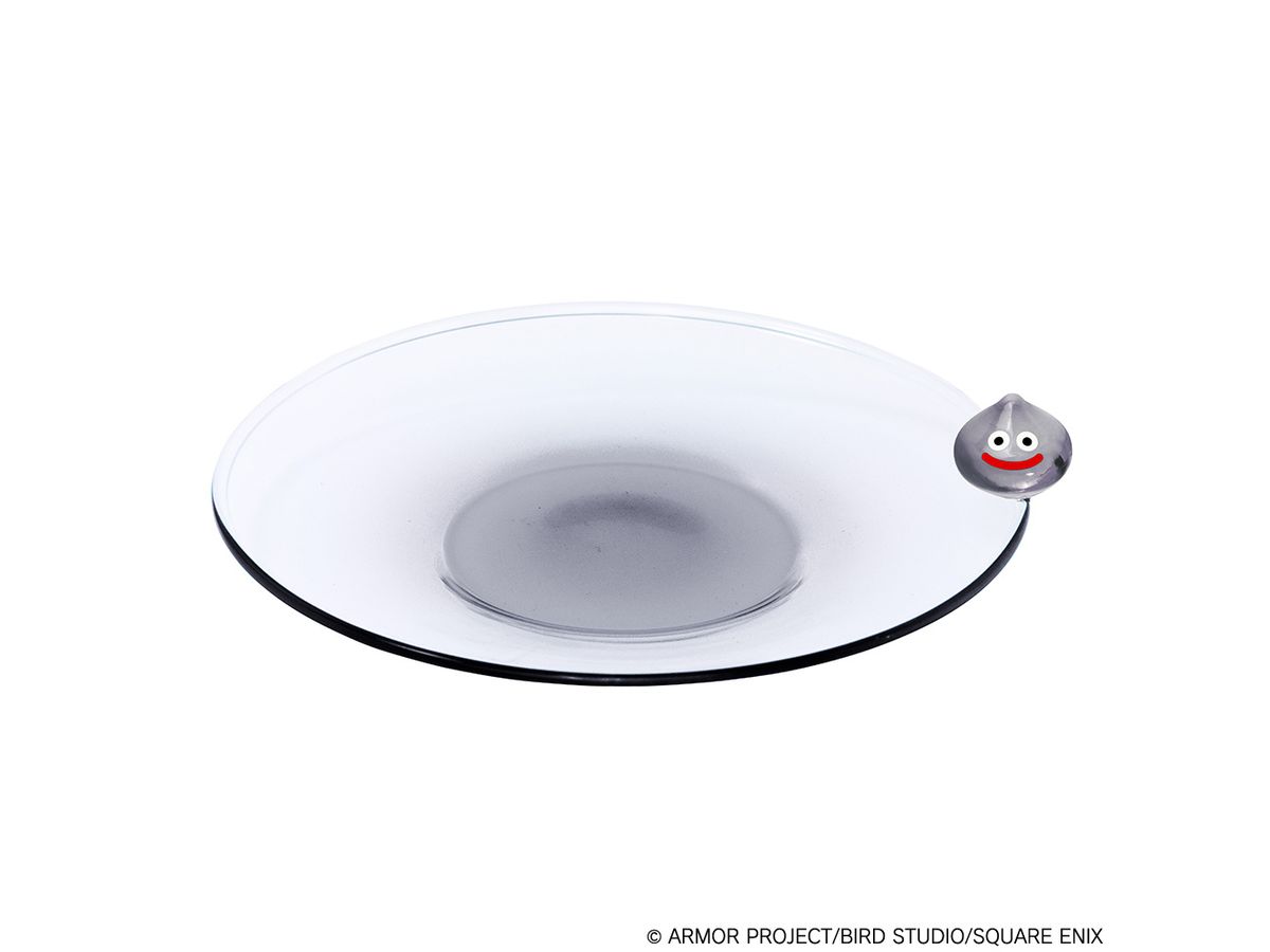 Dragon Quest: Smile Slime Glass Dish Metal Slime