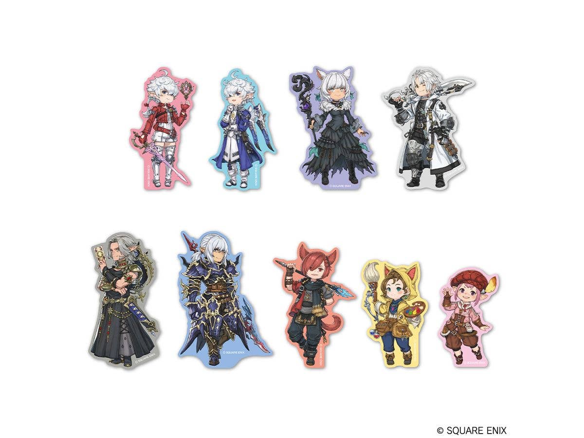 Final Fantasy XIV: Character Sticker Set