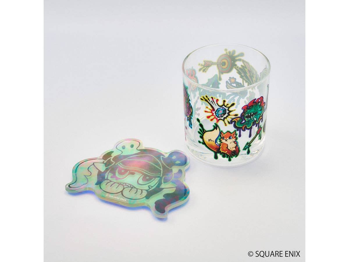 Final Fantasy XIV: Sugar Riot Glass & Coaster Set