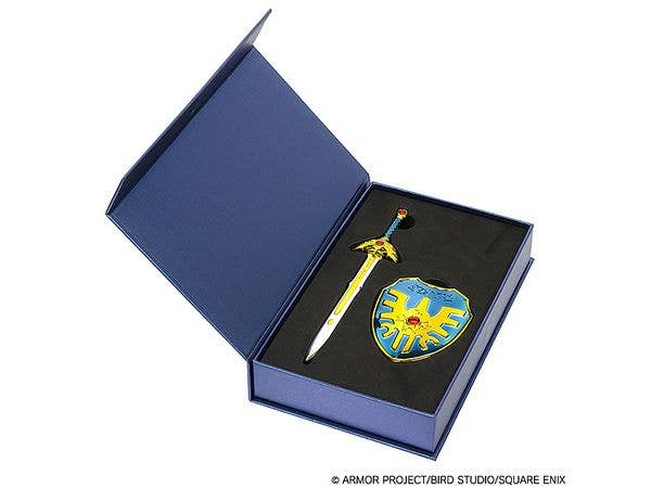 Dragon Quest: Metallic Items Gallery Special: Sword Of Roto & Shield Of Roto