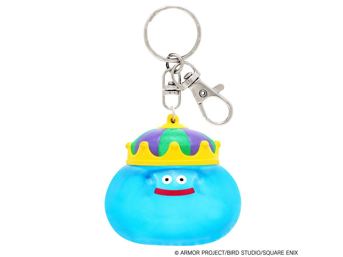 Smile Slime Balloon Mascot Keychain King Slime