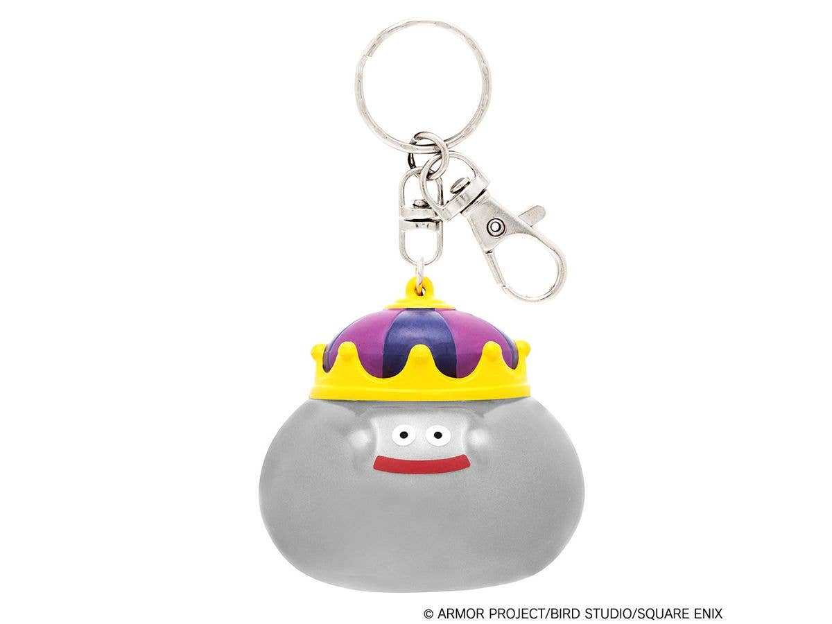 Smile Slime Balloon Mascot Keychain Metal King