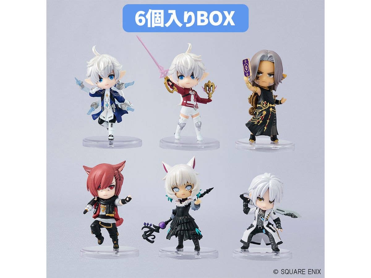 Final Fantasy XIV Miniature Figure Collection Vol.1 1Box 6Pcs