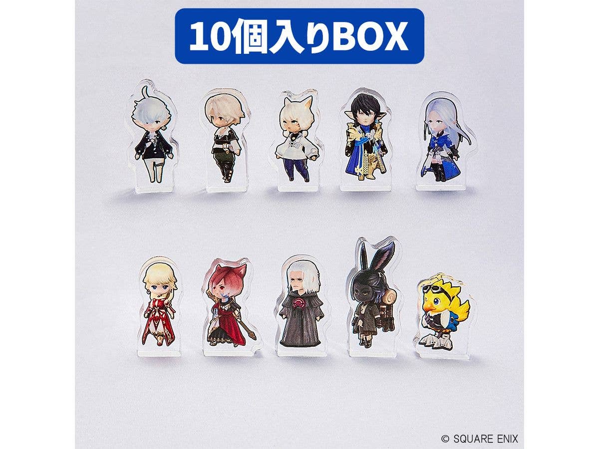 Final Fantasy XIV Mini Acrylic Block Collection Vol.1 1Box 10Pcs