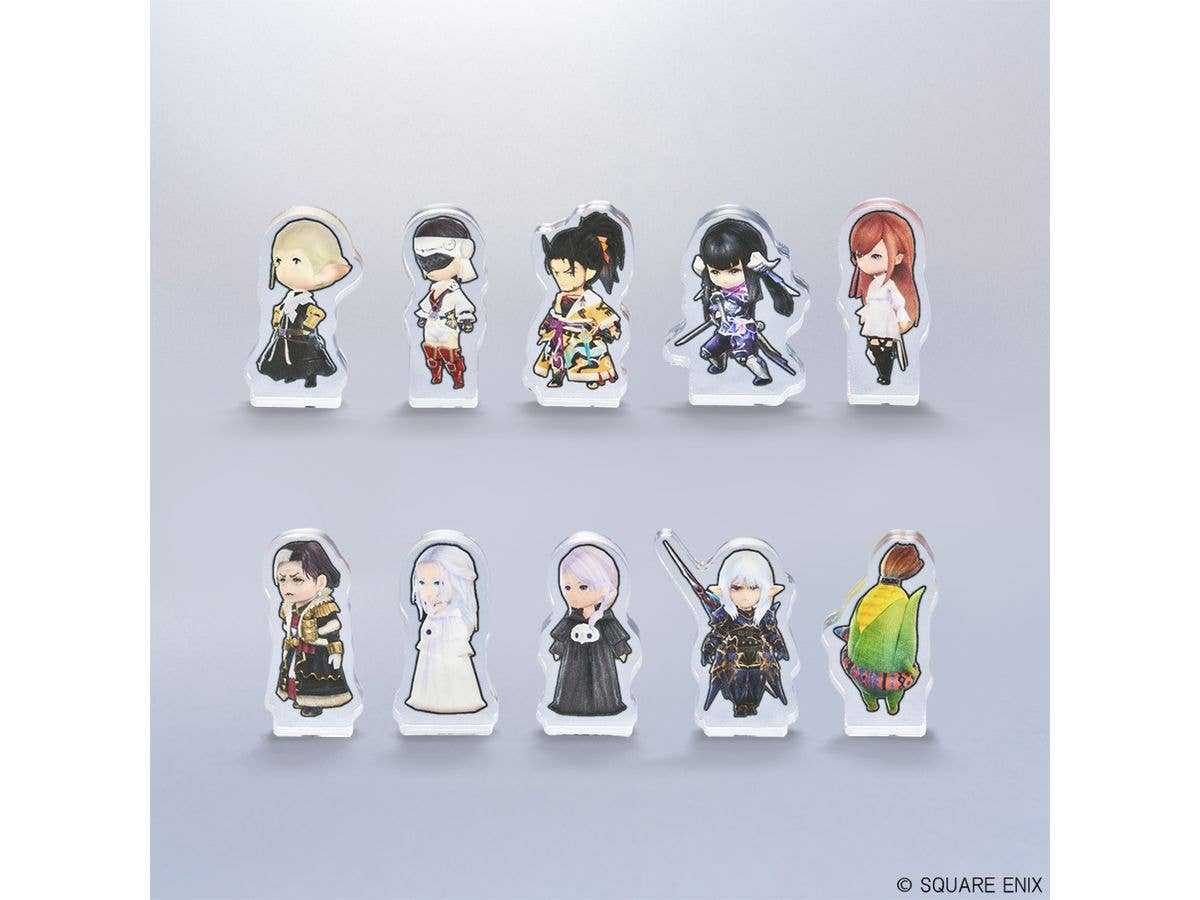 FINAL FANTASY XIV Mini Acrylic Block Collection Vol.2 1Box 10pcs