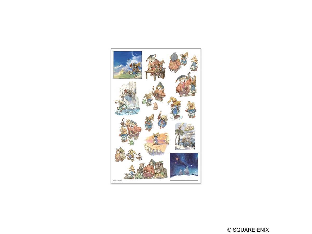 Final Fantasy IX Sheet Sticker: Vivi And Grandpa On The Day Of Departure