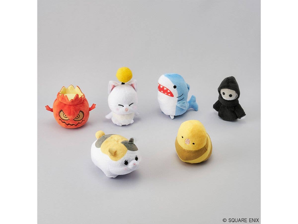 Final Fantasy XIV Mini Puppet Plush Collection Vol.1 1 Box 6 Pieces
