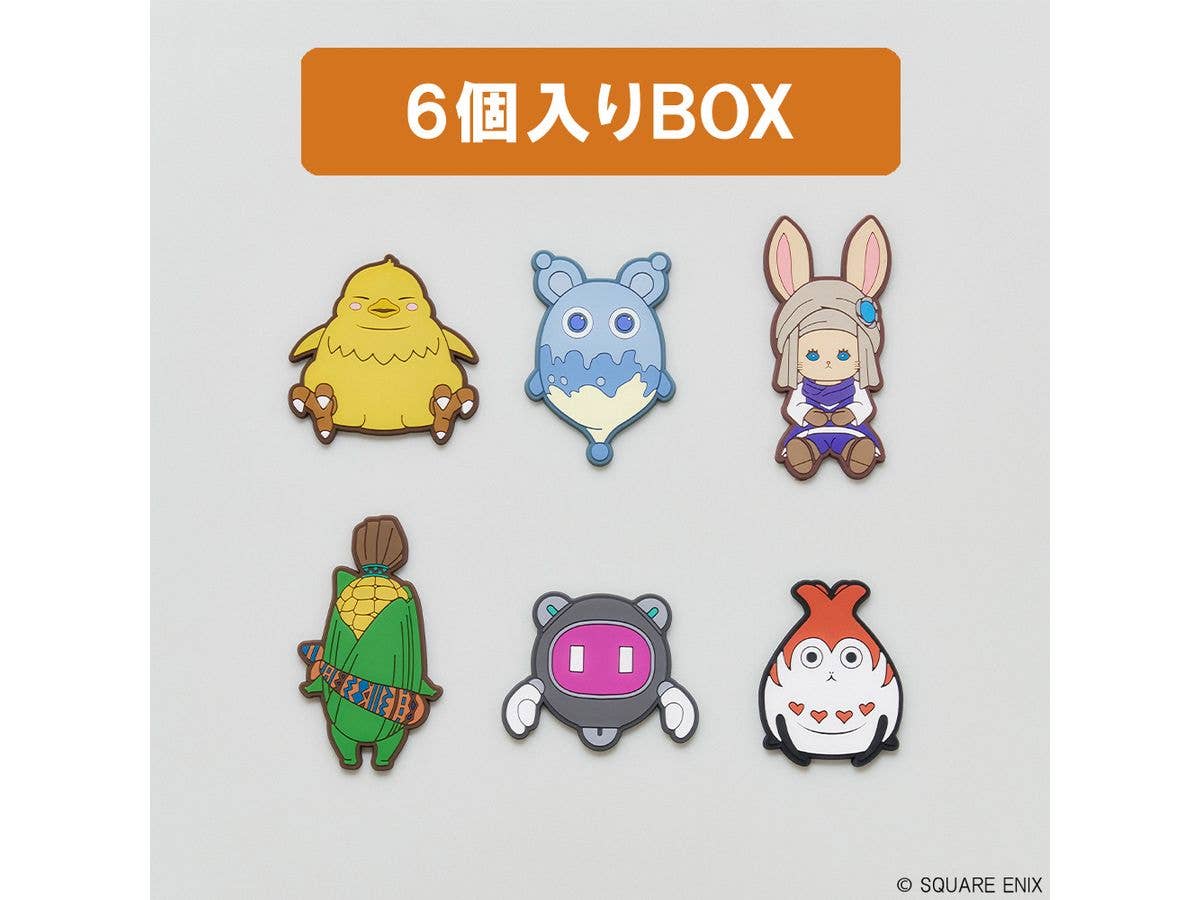 Final Fantasy XIV Rubber Magnet Collection Vol.1 1 Box 6 Pieces
