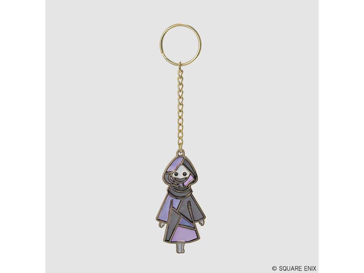 Final Fantasy XIV Stained Glass Style Keychain Ancient Doll