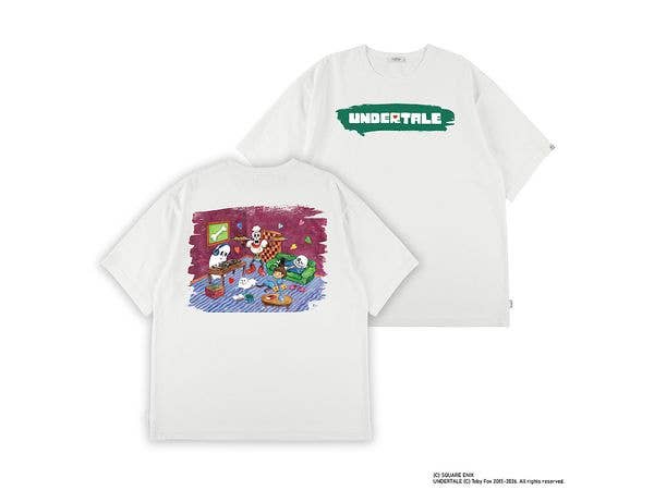 Undertale x Square Enix - Chitei De Chill Tee XL Size