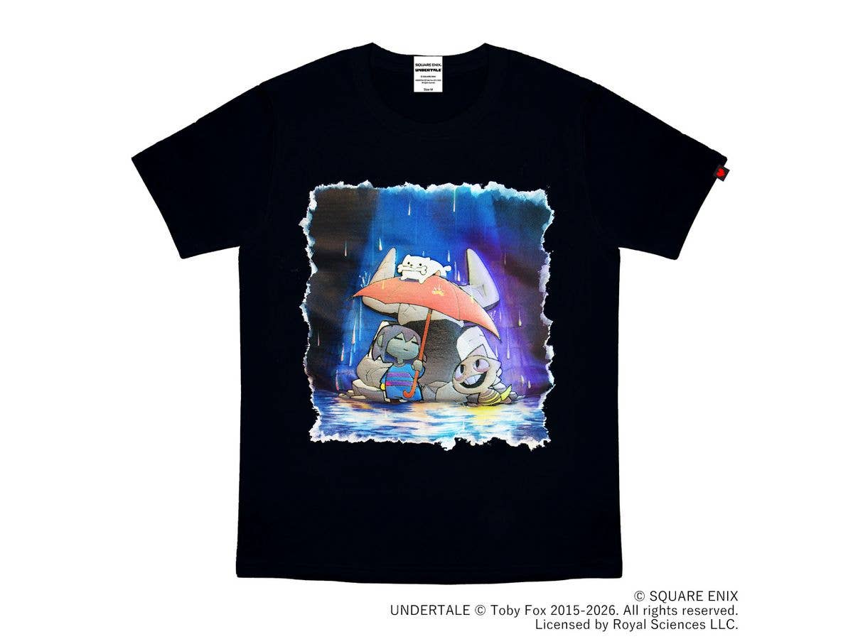 UNDERTALE x SQUARE ENIX - Echoes Beneath Tee XL Size
