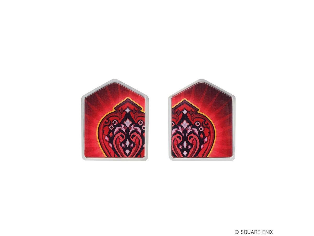 Final Fantasy XIV: Pair Status Effect Pin Badge Set Closed Position