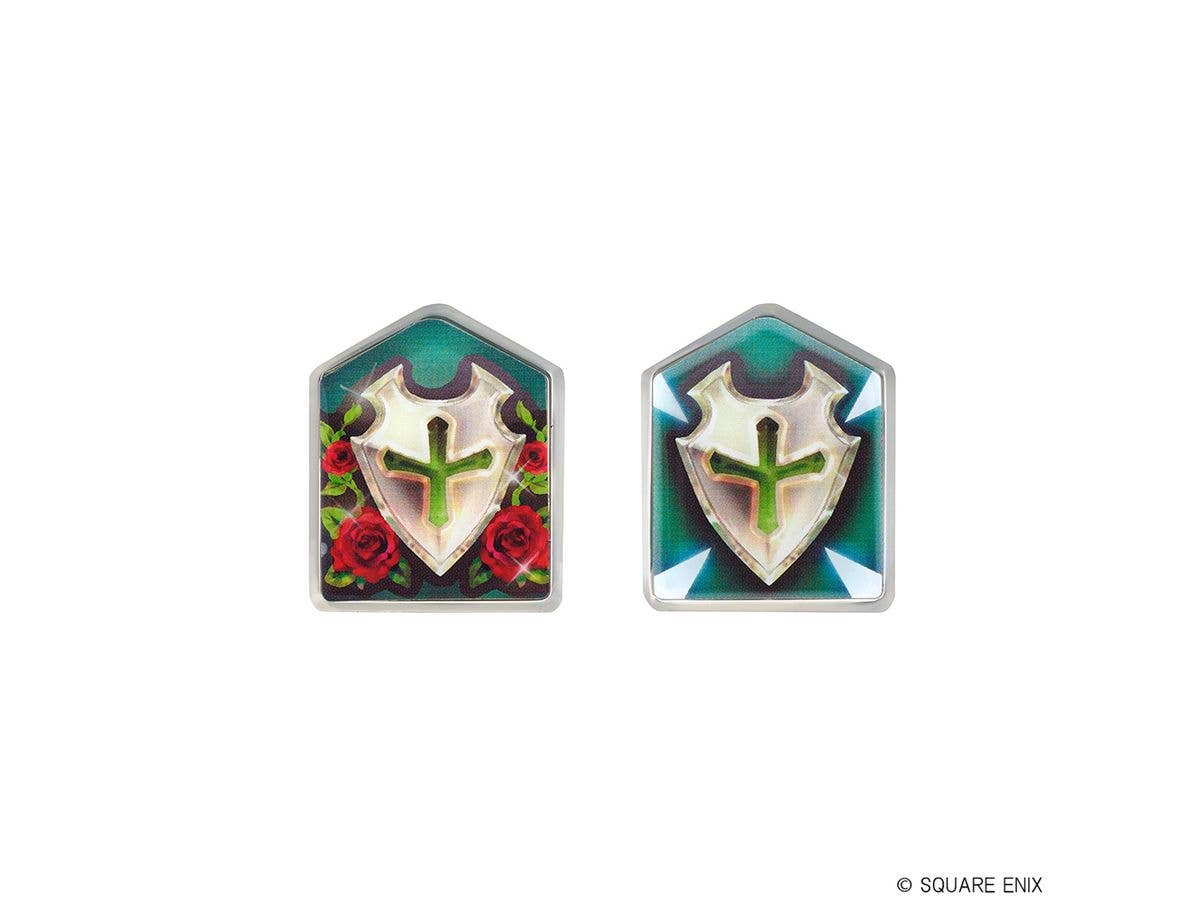 Final Fantasy XIV: Pair Status Effect Pin Badge Set Protect