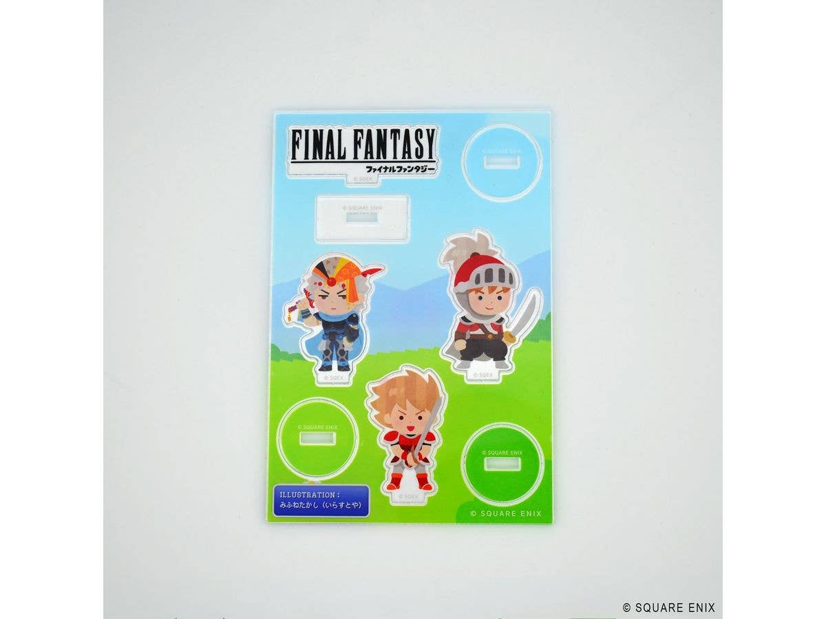 Final Fantasy Pixel Remastered - Takashi Mifune (Illustrator for Irasutoya) Original Acrylic Stand Vol. 1