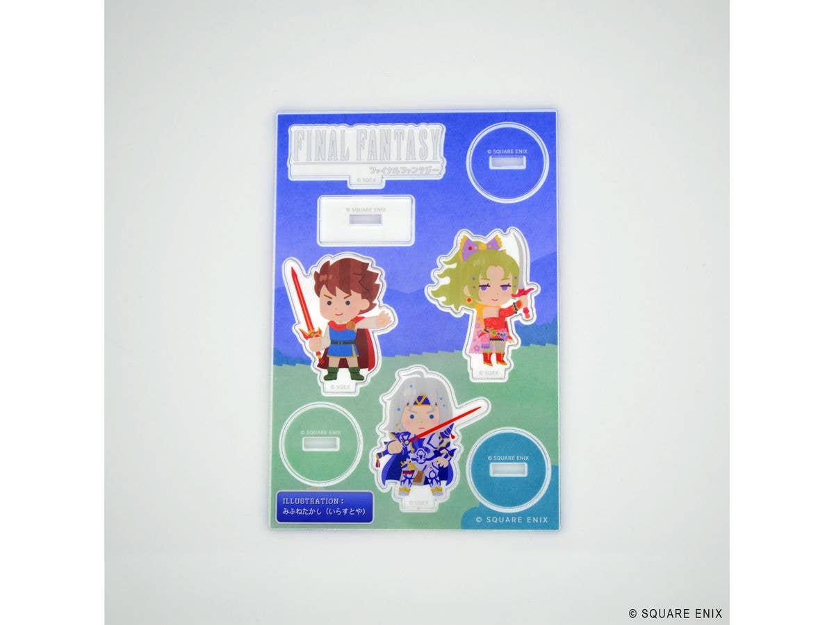 Final Fantasy Pixel Remastered - Takashi Mifune (Illustrator for Irasutoya) Original Illustration Acrylic Stand Vol. 2