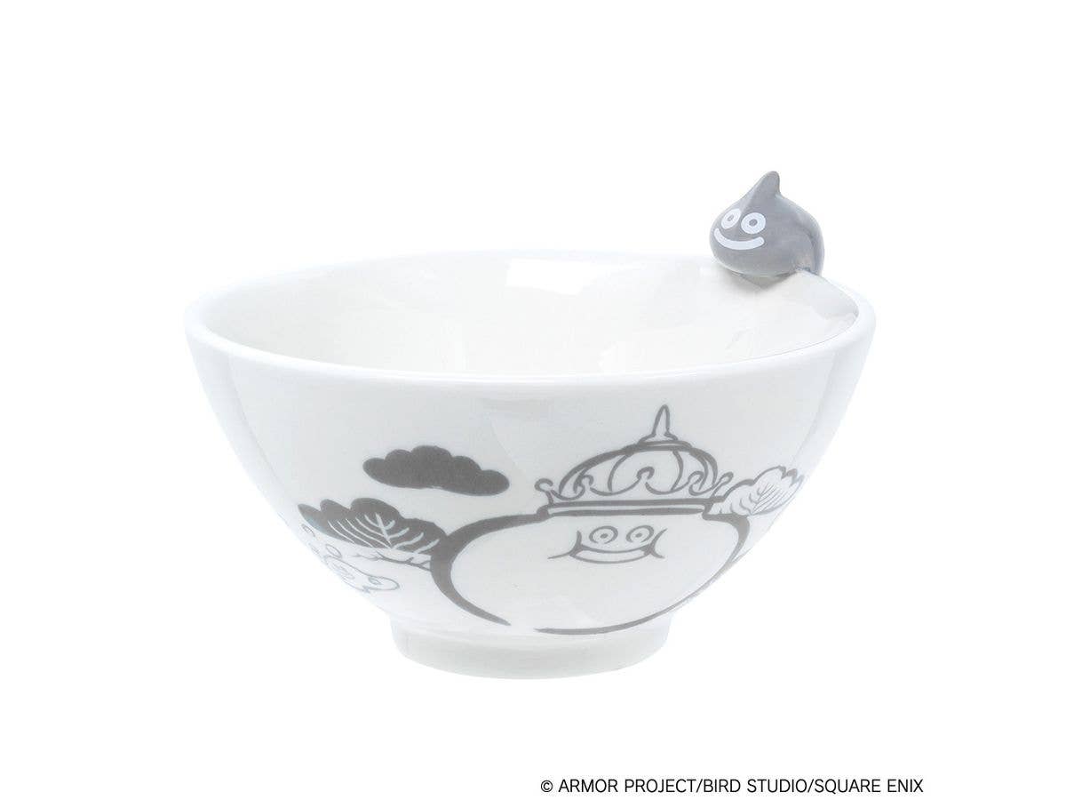 Dragon Quest: Smile Slime Japanese Series Rice Bowl, Gray