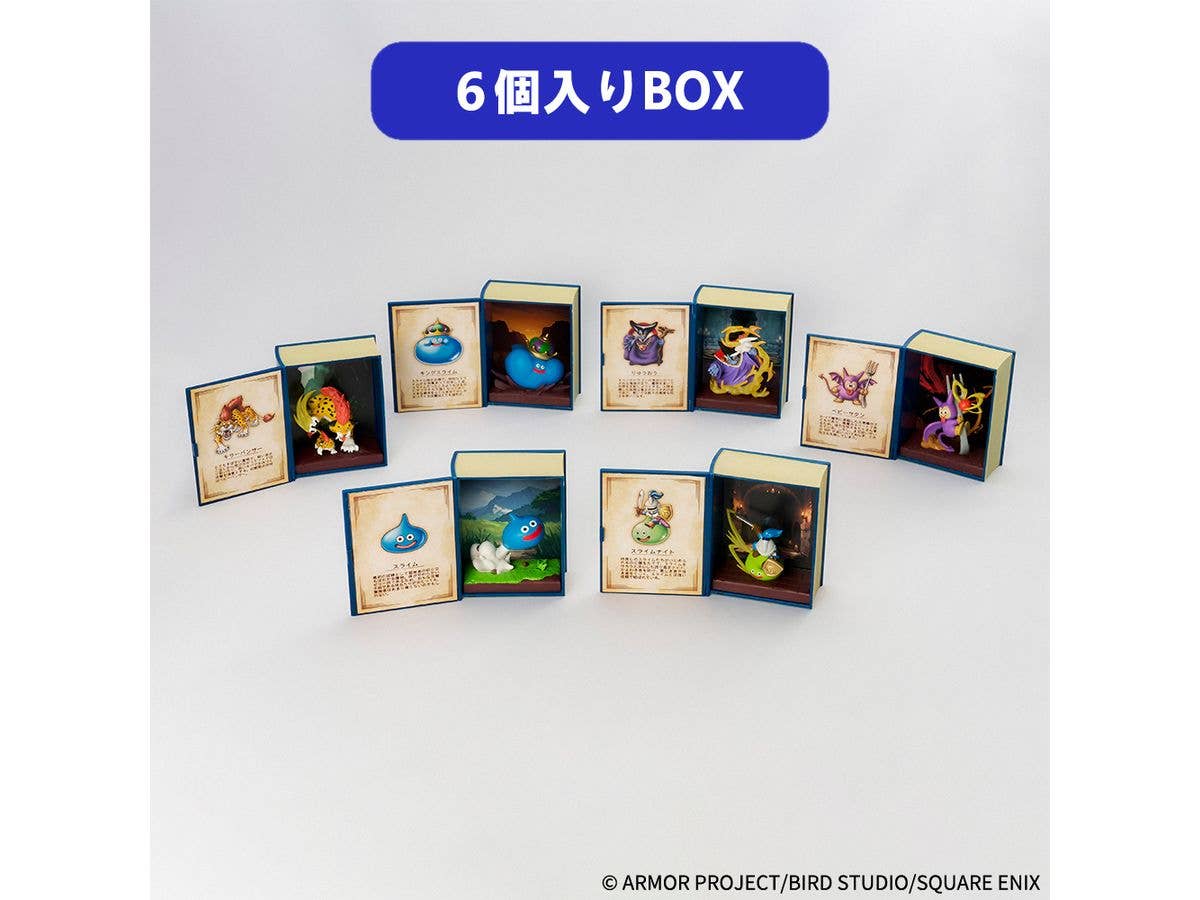 Dragon Quest: Adventure Book Collection Monster Figures 1Box 6pcs