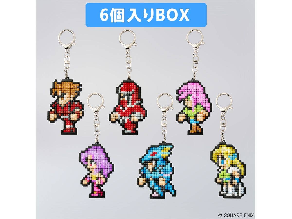 Final Fantasy: Pixel Remastered Build Charm Collection Vol. 2 (1 BOX, 6 pieces)