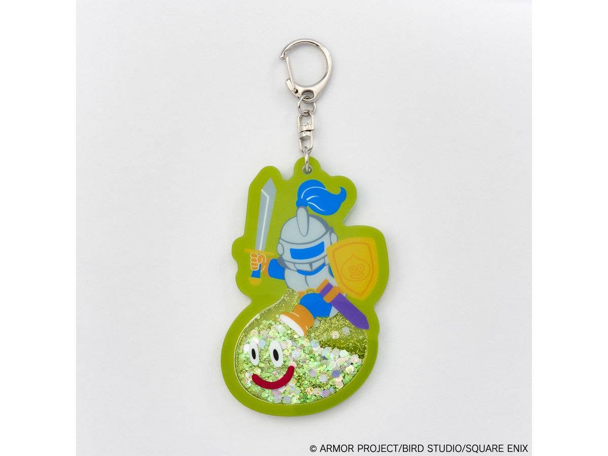 Dragon Quest: Smile Slime Glitter Keychain Slime Knight
