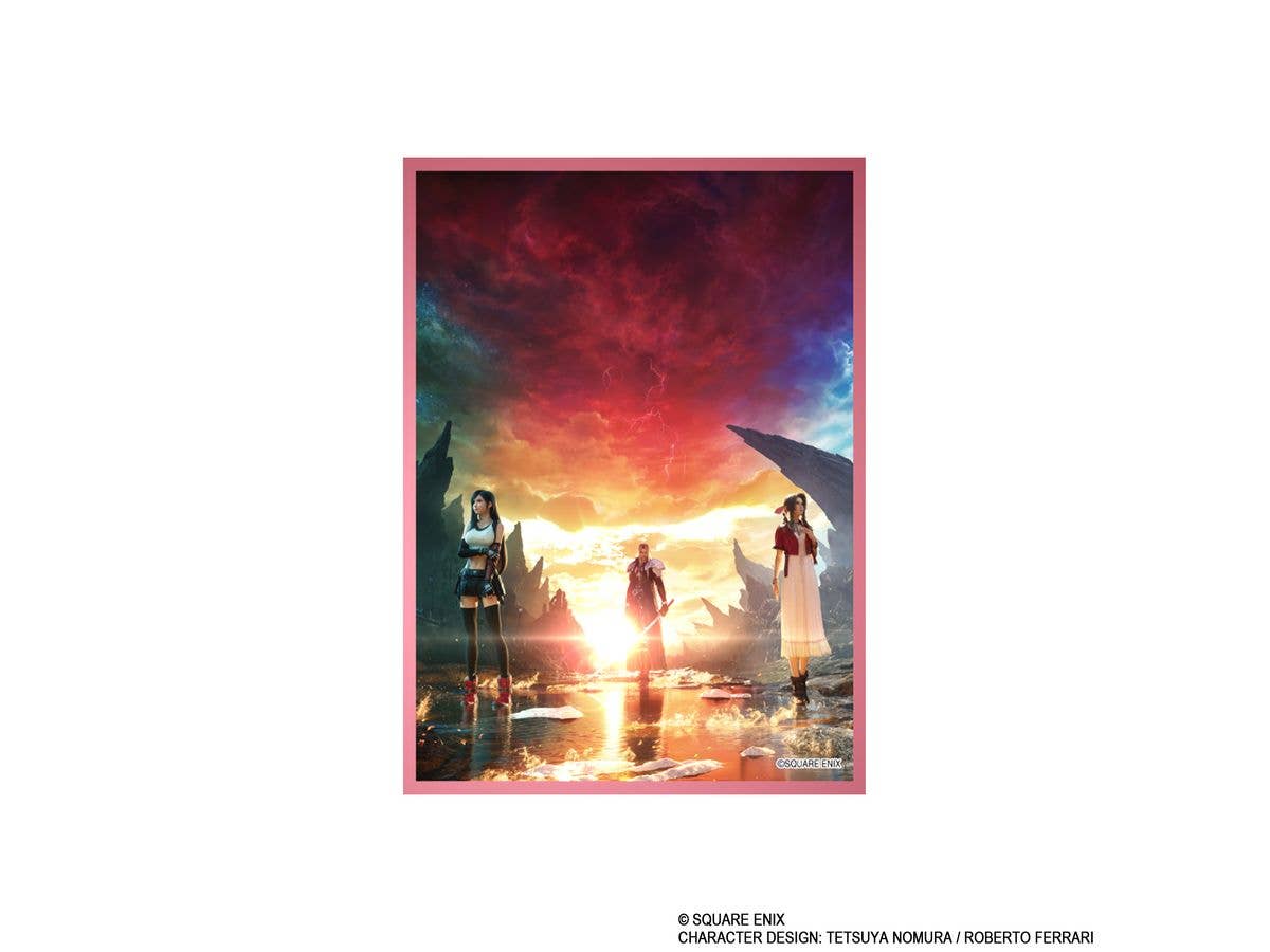 Final Fantasy Card Sleeve Series Premium FF7 REBIRTH KEY ART (FFCSP-03) (100 sleeves)