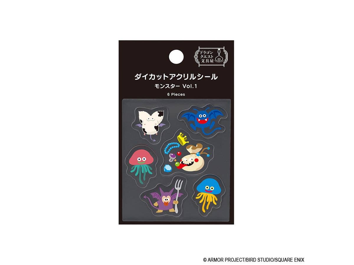 Dragon Quest: Stationery ShopDie-Cut Acrylic Sticker: Monsters Vol. 1