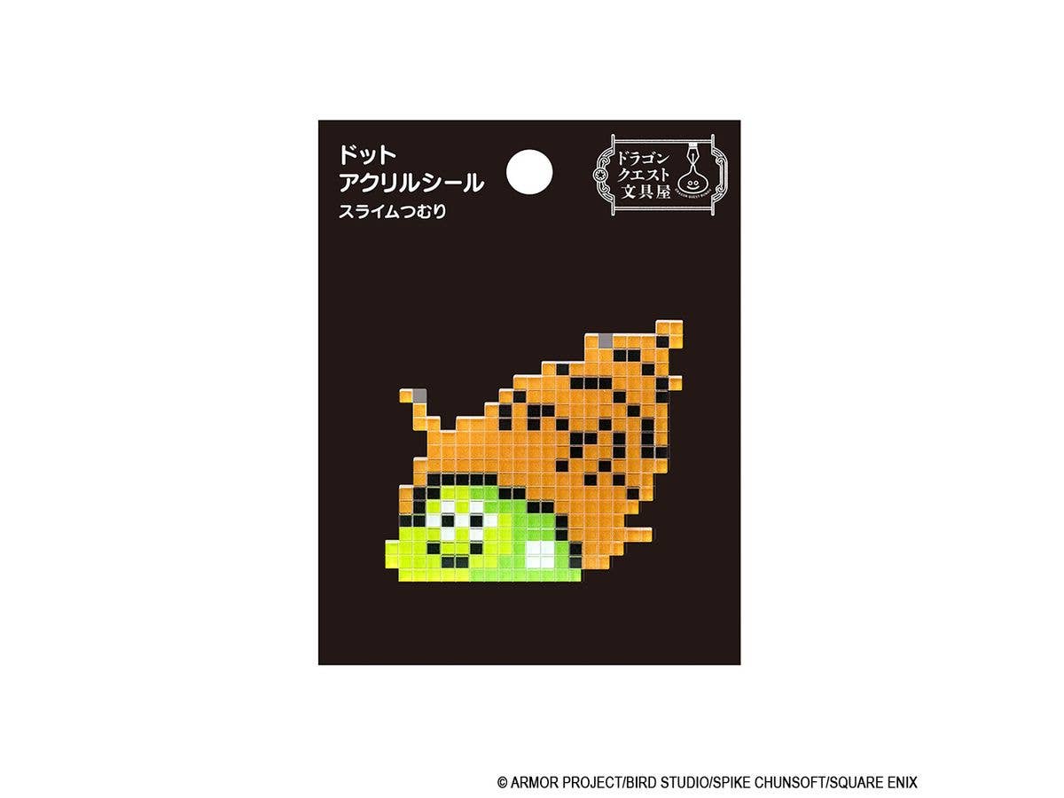 Dragon Quest: Stationery ShopPixel-Art Acrylic Sticker: Snail Slime